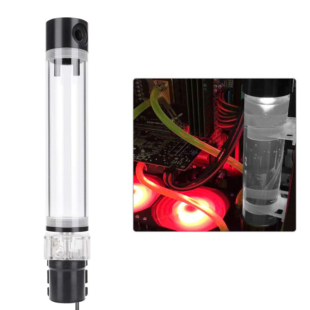 Buy CPU Water Cooling Tank,Acrylic Cylinder Computer Water Tank,CPU