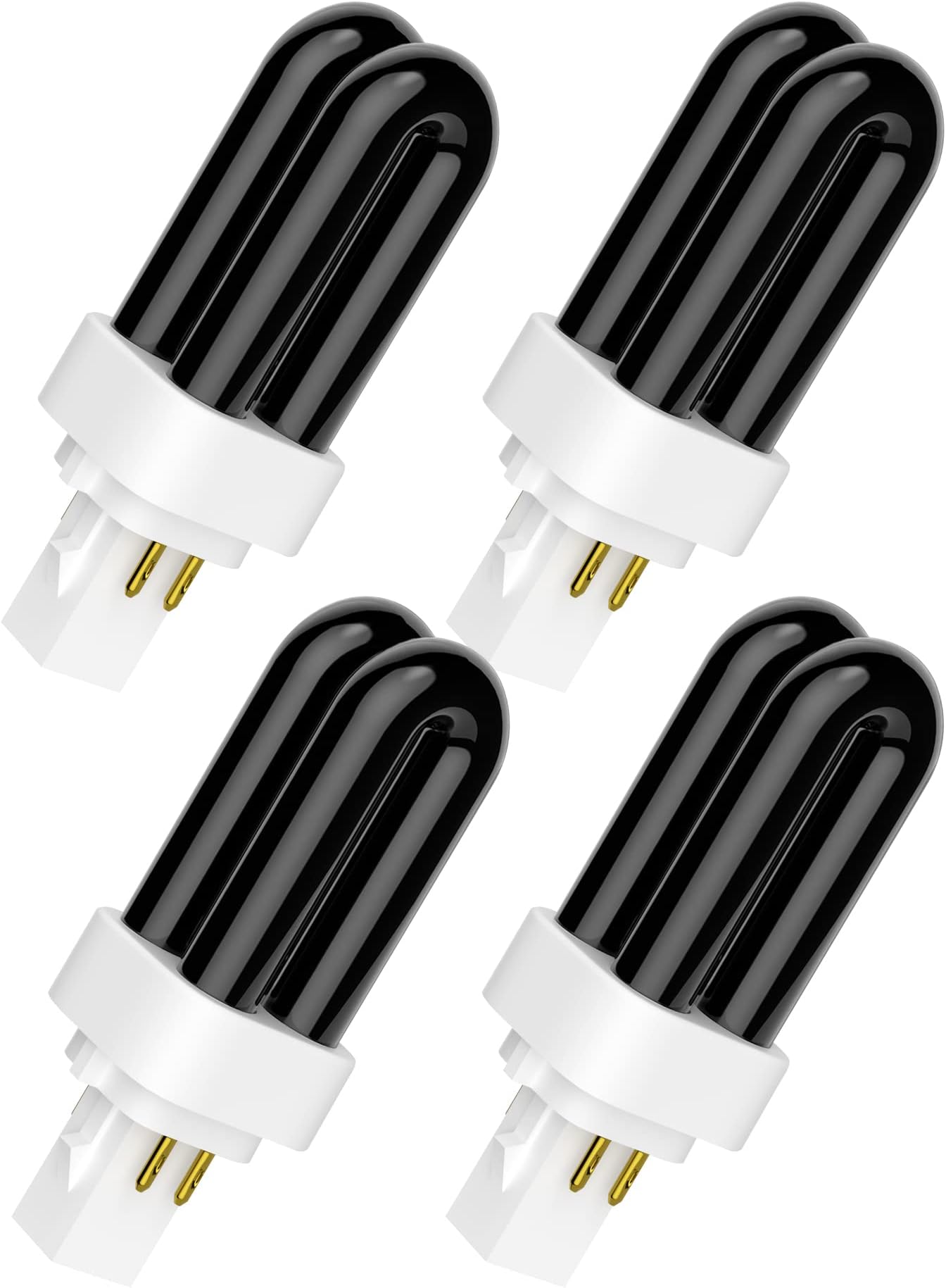 Dichroma 7W 41050 Replacement Bulbs for Dynatrap DT1050 DT1100 DT1210 DT1250 DT1260 1/2 Acre Insect and Mosquito Trap Light, 4 Pack