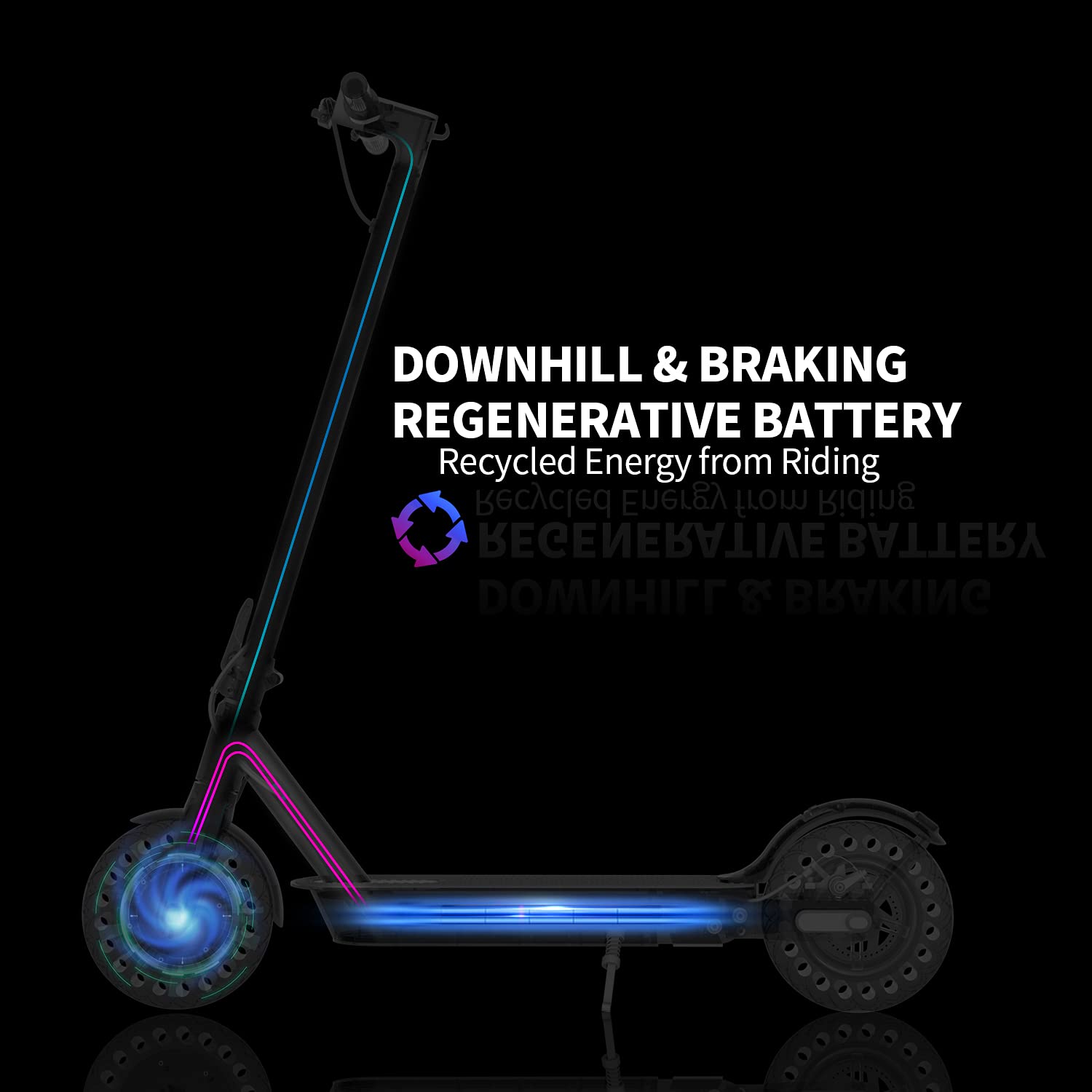 Buy Hiboy S2 Pro Electric Scooter with Seat 500W Motor 10" Solid