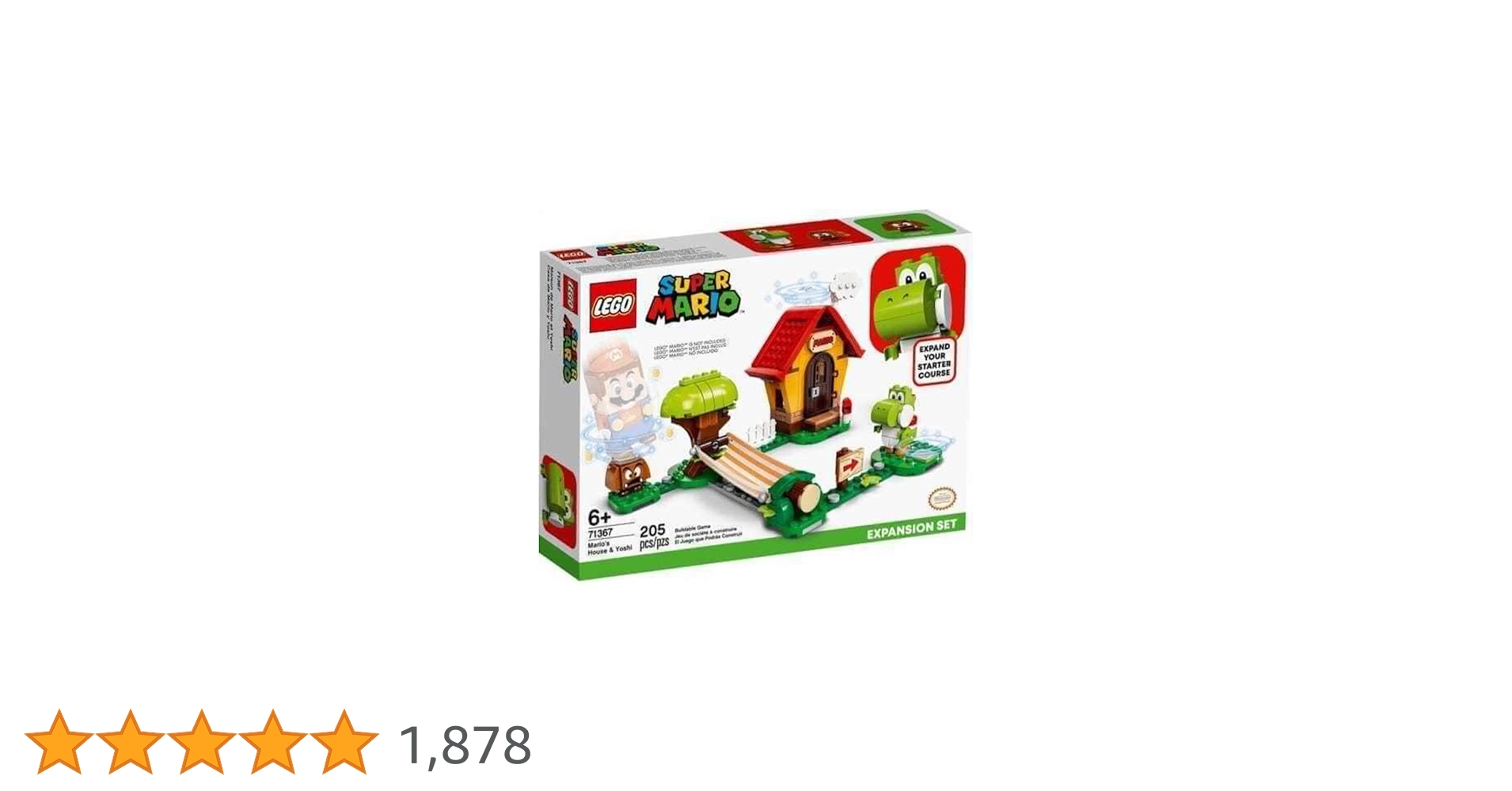 アオシマ FANTASTIC ADVENTURE SERIES No.19 Купить LEGO Super Mario Дом Марио и Йоши. Дополнительный