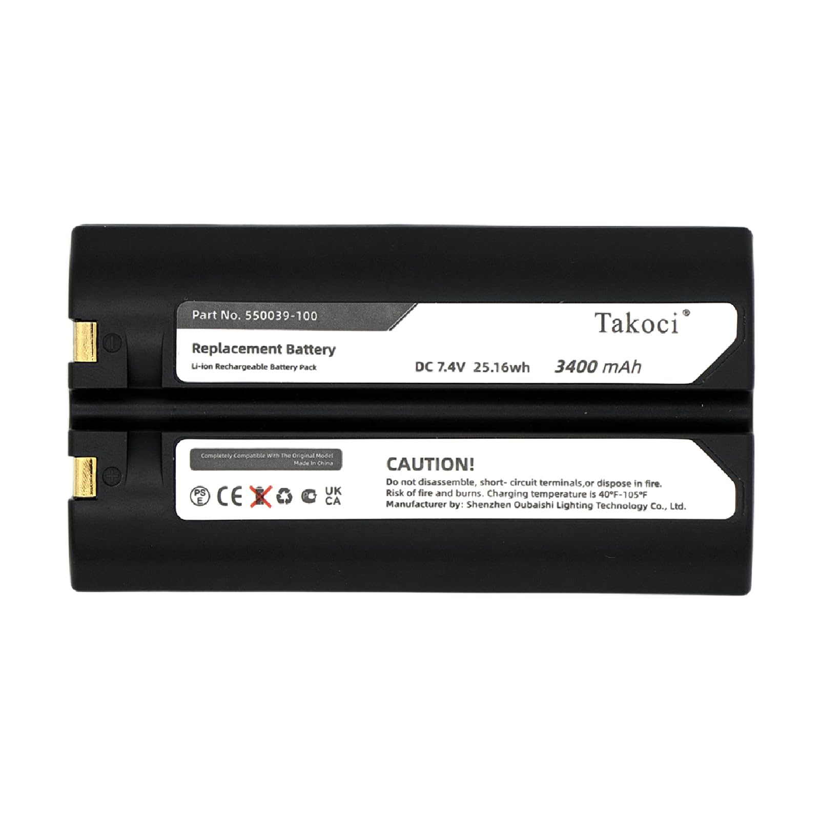 Replacement Battery for Intermec/Oneil PW40 PB4 PB20A MF4 6804 600 680 681 6808 782T Barcode Scanner,fits Part Number Intermec/Oneil 550039-100 ON41L1-D/G 320-082-021 320-081-021 320-082-122