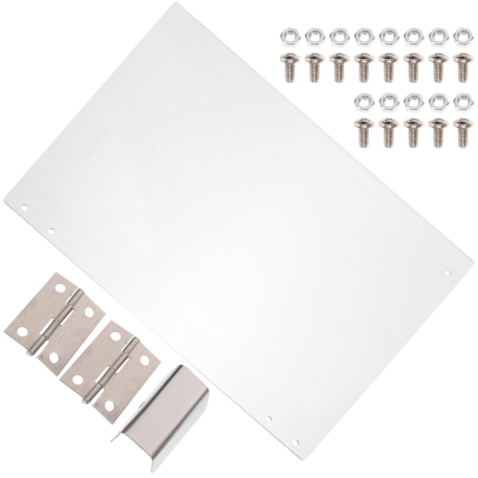 BESTonZON Protective Popcorn Machine Baffle Pvc Panel for Popcorn Machine Reusable Easy to Maintain