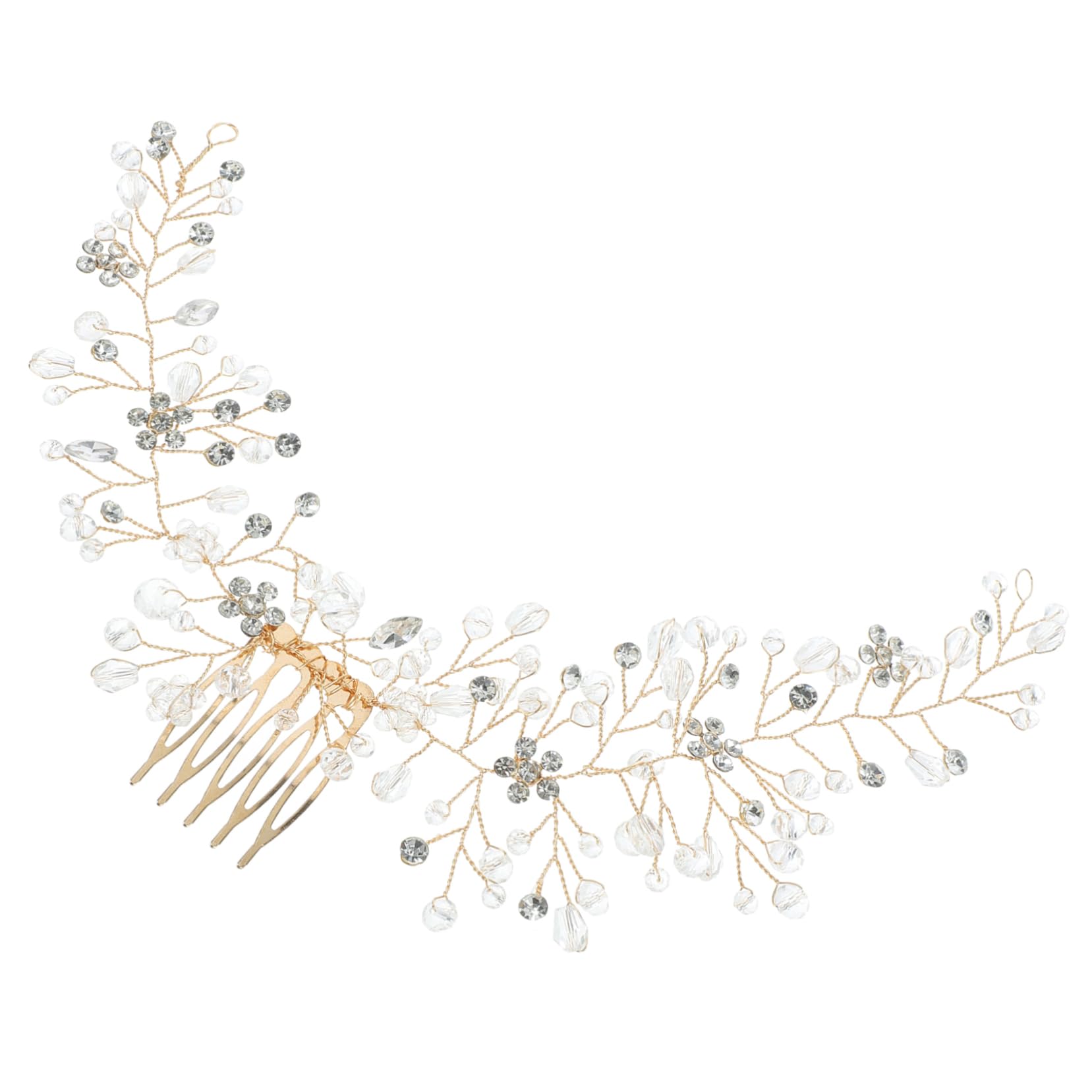 Baluue 3stücke Braut Haarschmuck Mit Strass Handgefertigte Haarvine Für Hochzeiten Kopfbedeckung Mit Kamm Für Braut Hochzeitsfeier Und Besondere Anlässe