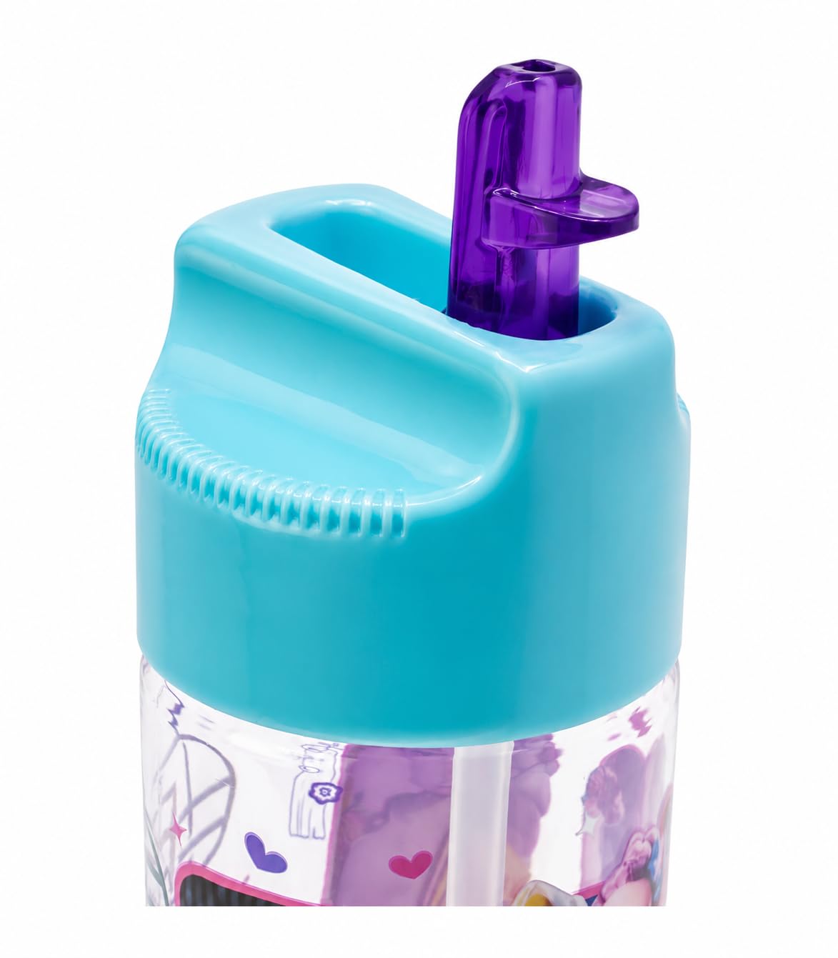 MARUKATSU Kpop Set Sandwichera Infantil con Compartimentos y Botella 410ml para Niños y Niñas | Fiambrera Escolar + Botella Reutilizable |