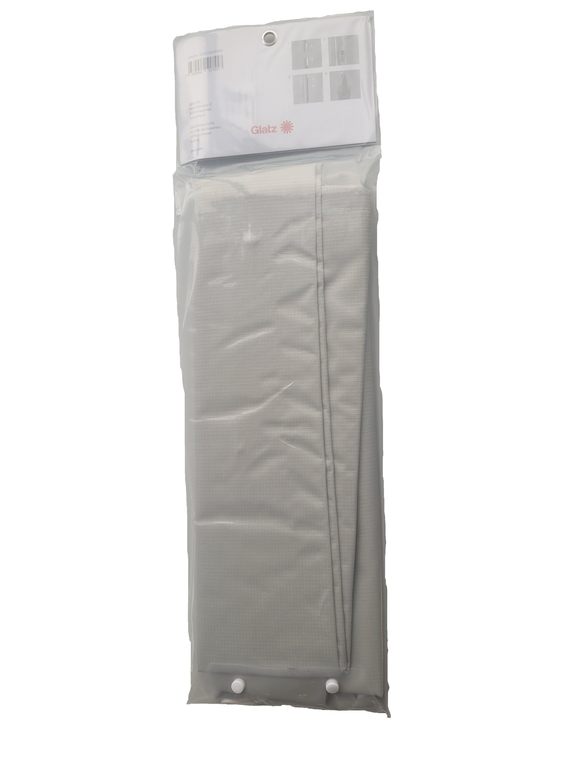 Glatz Schutzhaube Alu-Twist, Alu-Smart, Grau
