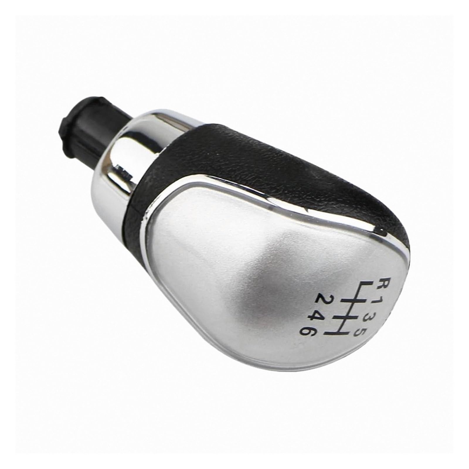 Kunyos 6 Speed Sliver For Fiesta Mk7 2008-2015 For Focus Mk2 Fl 2008-2011 Gear Shift Knob Style
