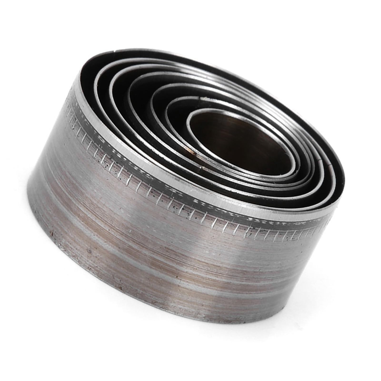 Fustellatrice per Pelle Tonda, 7 Pezzi Perforatrice Cava 20mm 25mm 30mm 35mm 40mm 45mm 50mm Kit di Strumenti per Taglierina Circolare per Artigianato in Pelle Fai da Te
