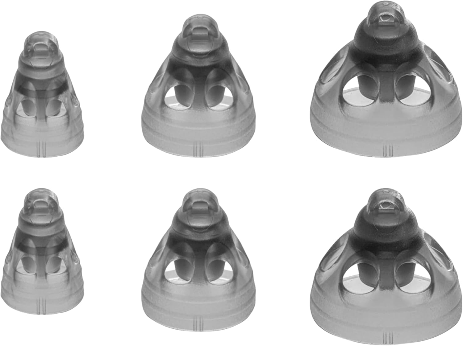 Mixed Phonak Open Smokey Dome SmallMediumLarge Domes