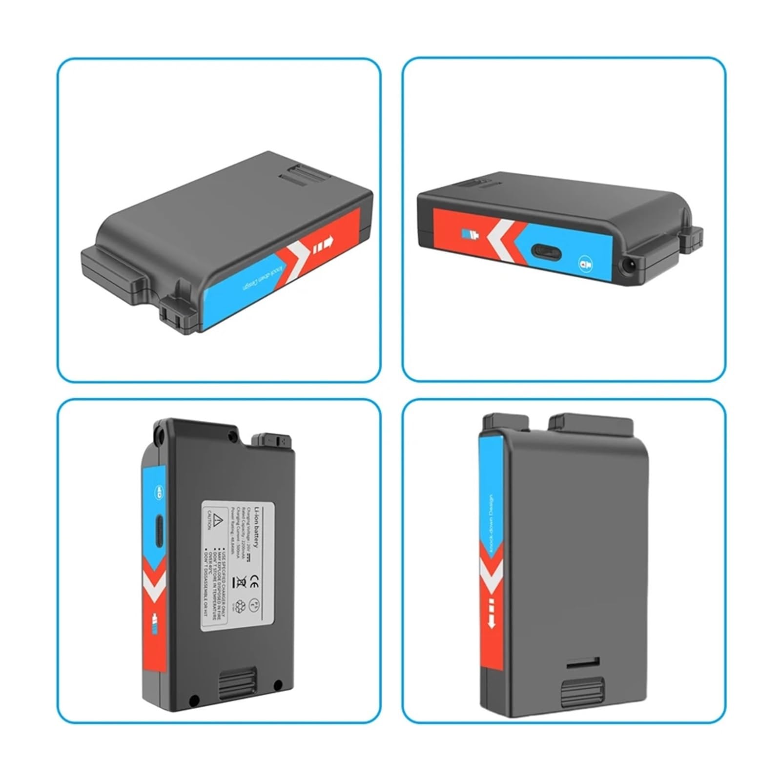Batteria ricaricabile agli ioni di litio da 26 V e 2200 mAh, compatibile con Proscenic P8.