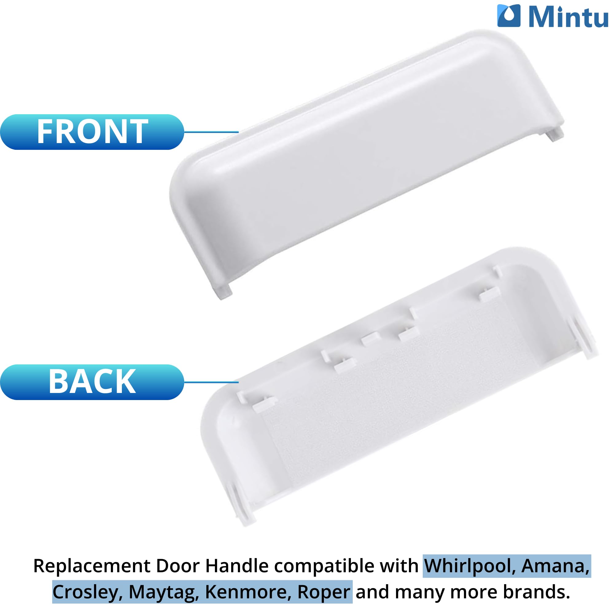 Amazon.com: W10861225 W10714516 Dryer Door Handle Replacement For