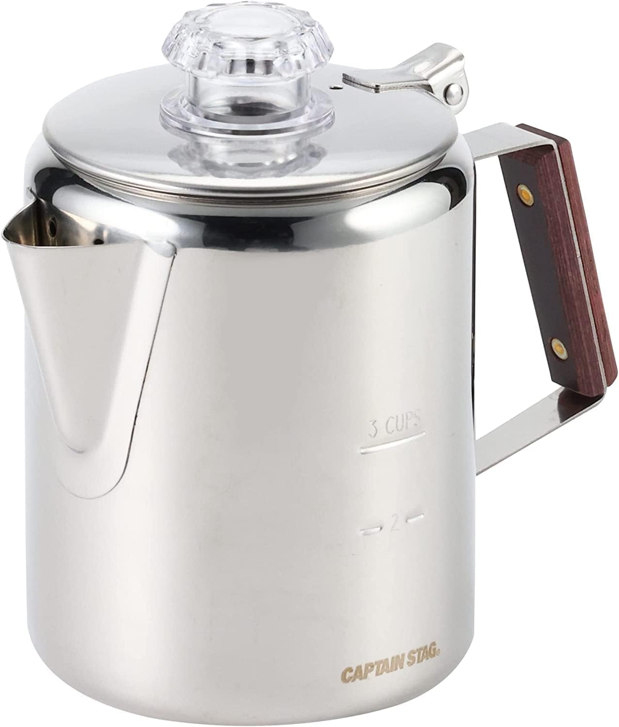 18-8 Stainless Steel Percolator 3 Cup M-1225