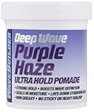 Wavebuilder Deep Wave Purple Haze Ultra Hold Pomade, 3.0 Ounce