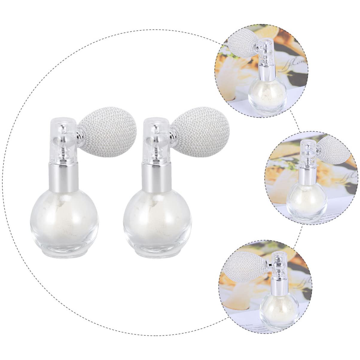 SOESFOUFU Piece Glitter Body Powder Spray for Parties Sparkling Makeup Glitter Decor Women's Makeup Tool