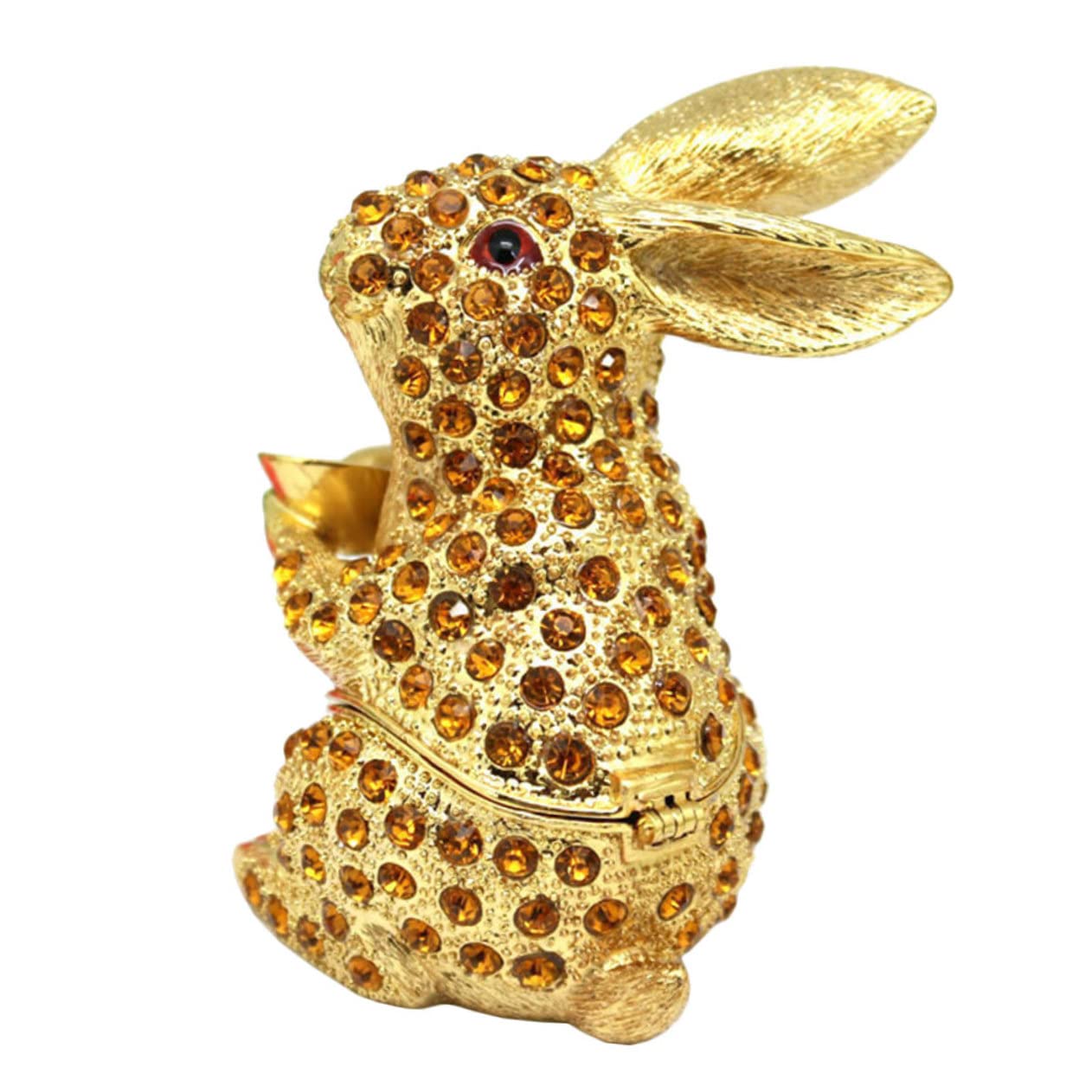 Coffret à Bijoux Lapin en céramique artistique pour ranger vos bagues précieuses
