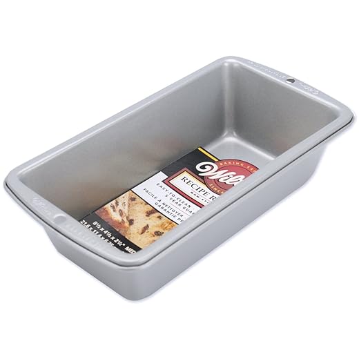 Wilton Recipe Right Medium Bread Loaf Baking Pan - 8 1/2" x 4 1/2"