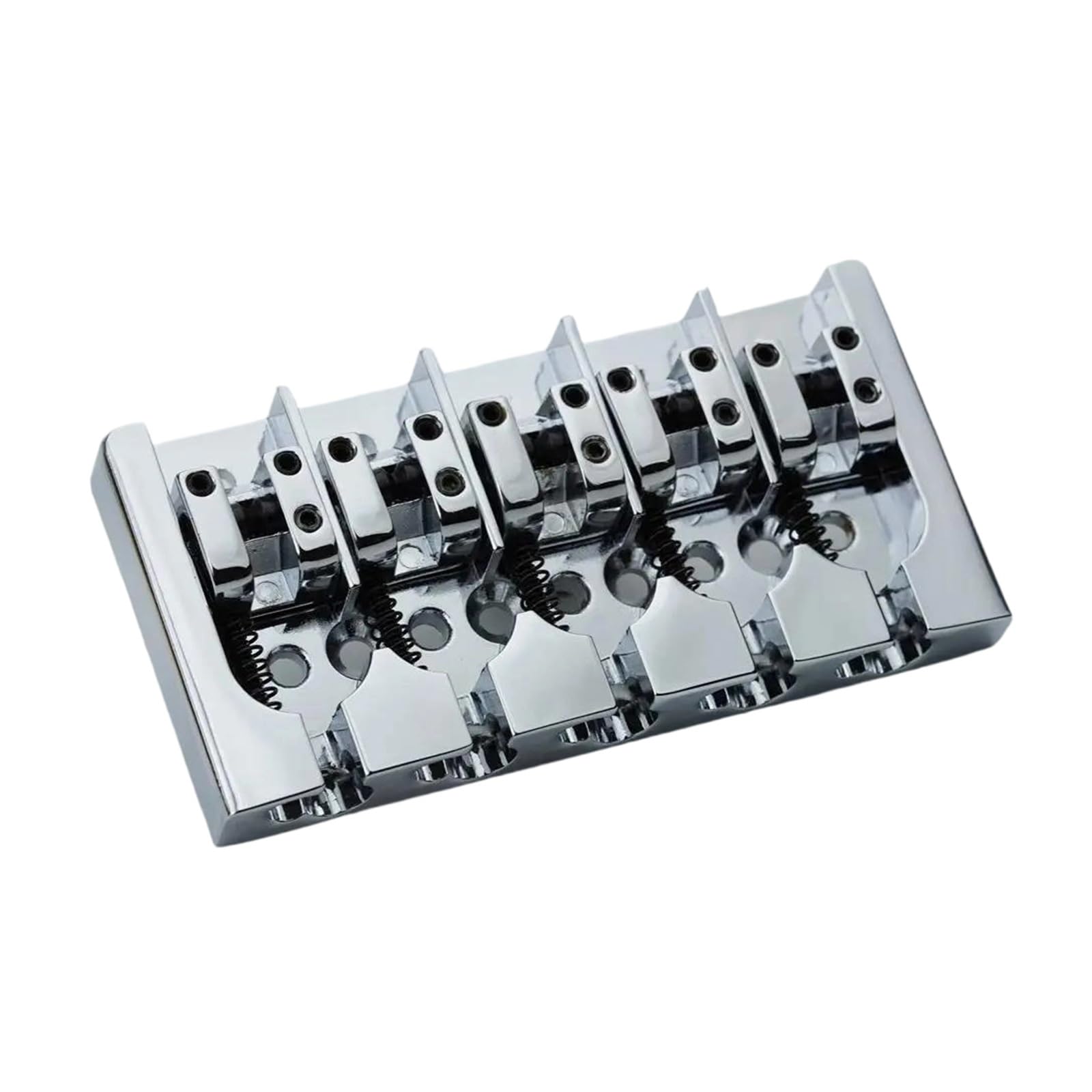 Puente De Bajo Vintage De 4 Cuerdas/5 Cuerdas Con Espaciado Ajustable | Puente de guitarra(CR- 5 strings)