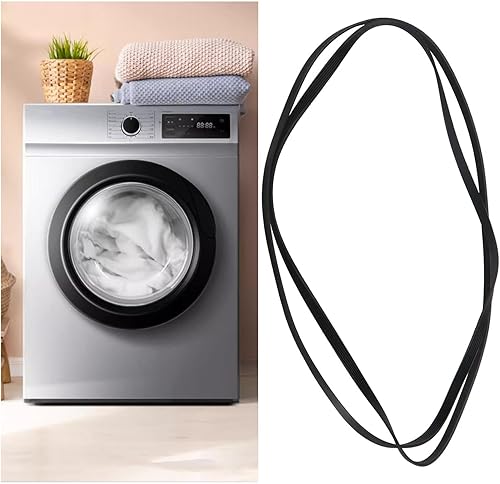 Miniatura 3 de eMagTech 6PHE1991 Correa de transmisión compatible con Indesit compatible con secadoras Hotpoint 144003205 C00300793 Cinturón de goma de bucle