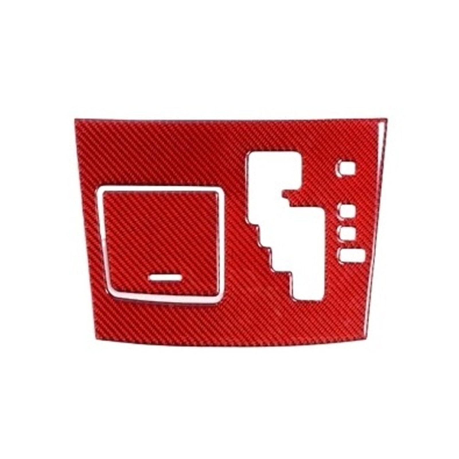YMNHGVVC Auto Center Console Gear Shift Trim for Mazda 8 2011-2015 Accessories(Red RHD)