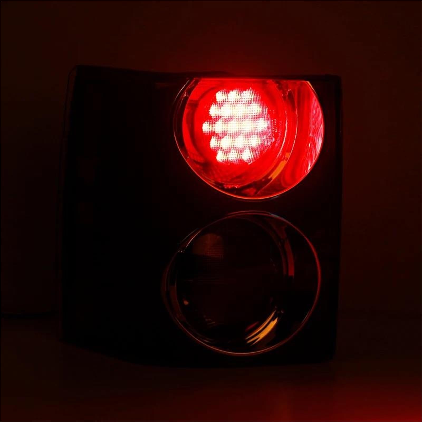 Genérico Fanal Trasero Luces Traseras Para Range Para Rover Para Vogue L322 (2002-2009) Conjunto De Luces Traseras Freno Señalización Marcha Atrás Reflectores Luz antiniebla trasera(BIEN)