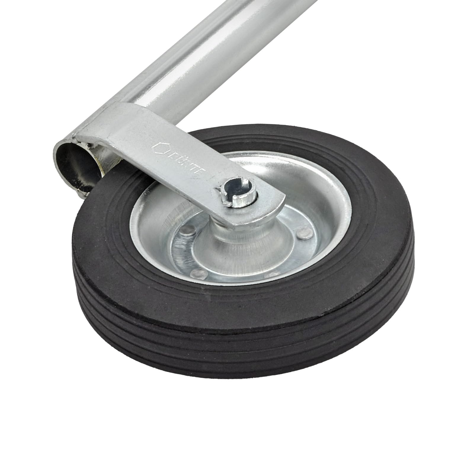 Stützrad Ø 48 mm, Ø 200 x 50 mm, BÜNTE Universal Bugrad für Anhänger Wohnwagen
