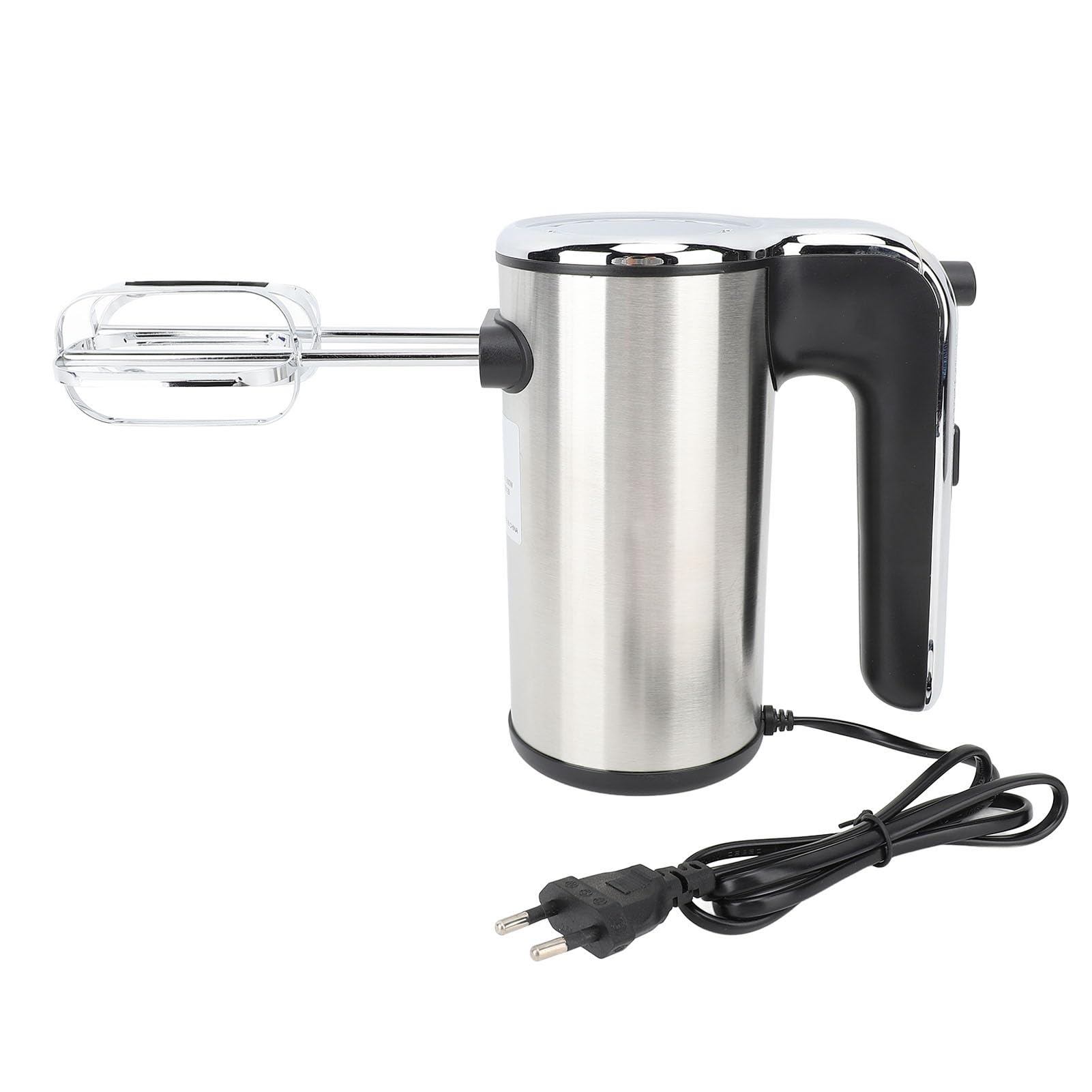 Batidora de Mano Eléctrica, Batidora Eléctrica de Mano de Acero Inoxidable de 5 Velocidades, Potencia 500W