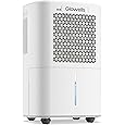 COLAZE Dehumidifiers with Drain Hose for Home Bedroom Bathroom Large Room
