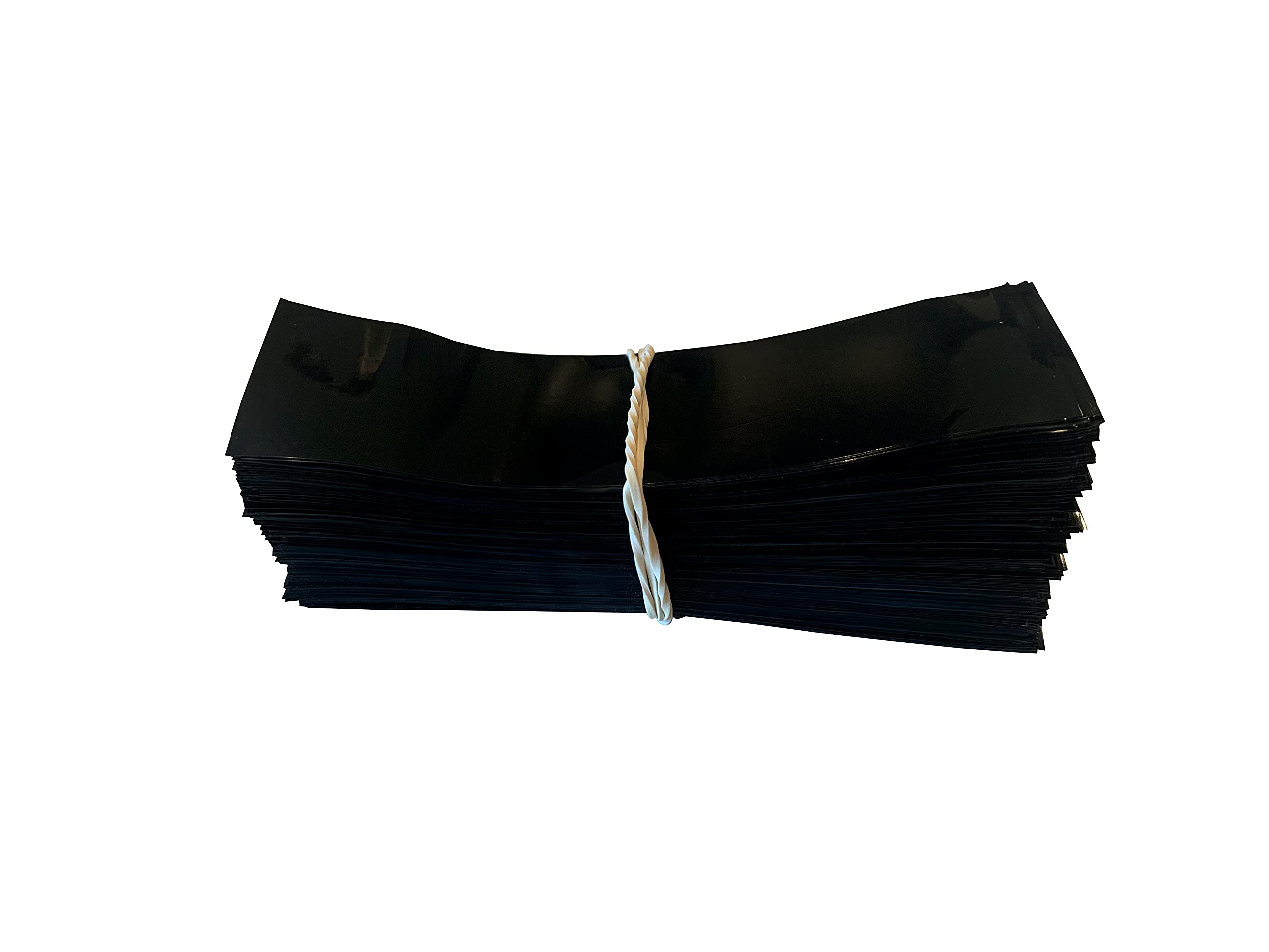 Supplement and Supply 105 x 28 mm Black Perforated Shrink Band for Cosmetic Jars, Plastic Jars, Spice Jars & Tubs [Cap Diameter: 2 1/2"] Pack of 250