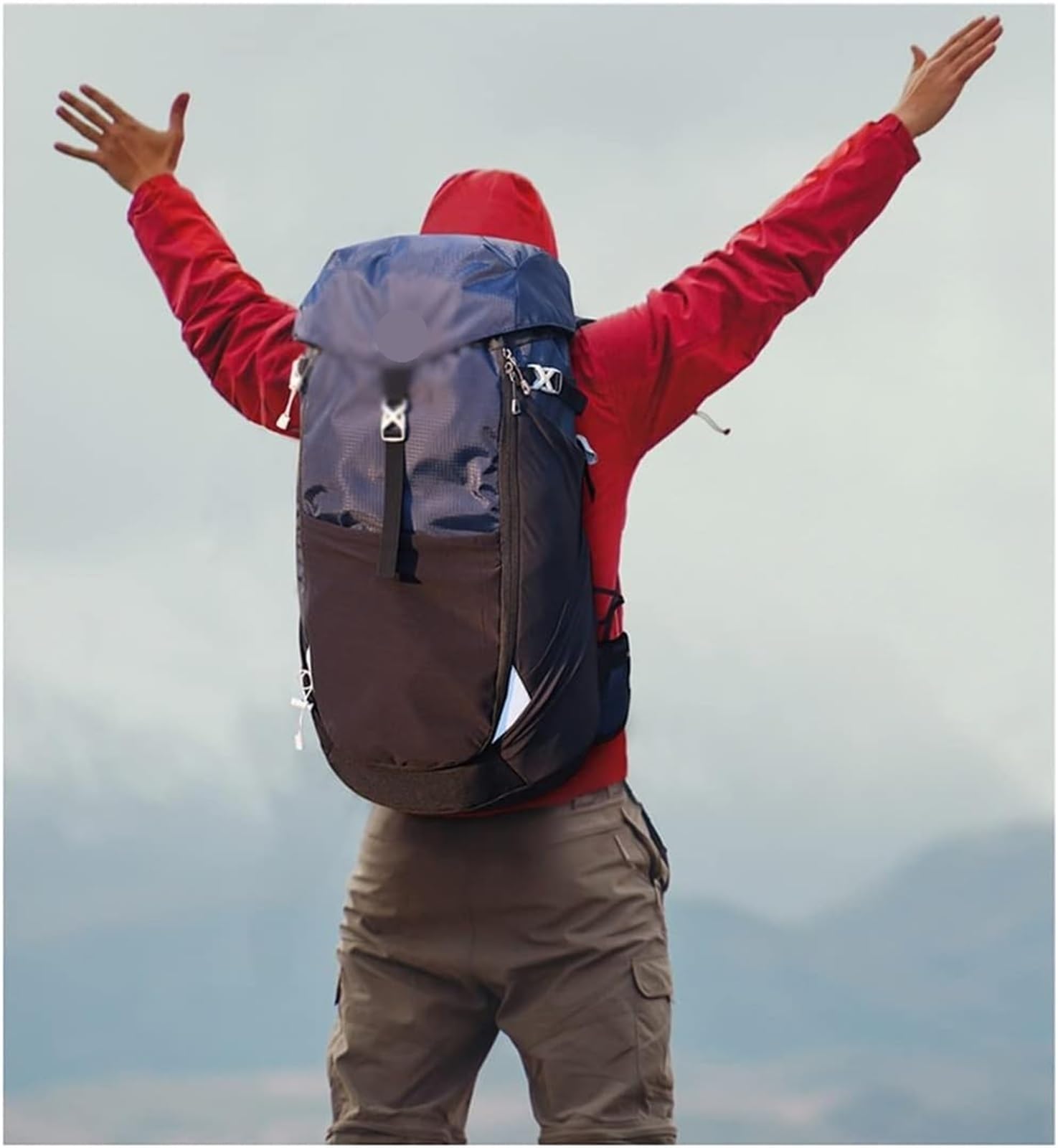 ontañismo Mochila de Senderismo Camping Montañismo Bolsa 50L Ciclismo Viaje Mochila Hombres Señoras Mochila Campamento Exterior