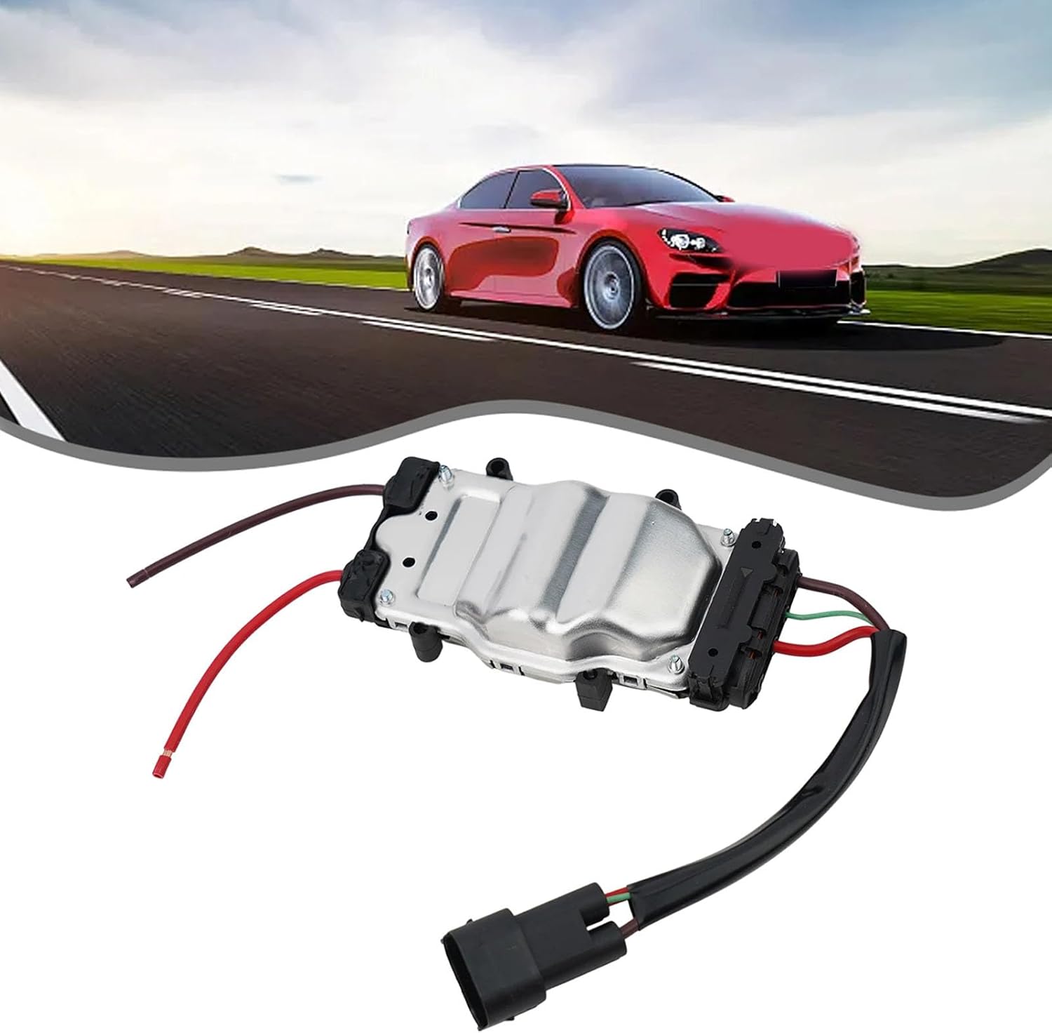 Enhances Cooling Efficiency Radiator Fan Module 17117561757 Strong Cooling Systems Modules Metal For Car E46 316i 318i High Performances Radiator Fan Module Car