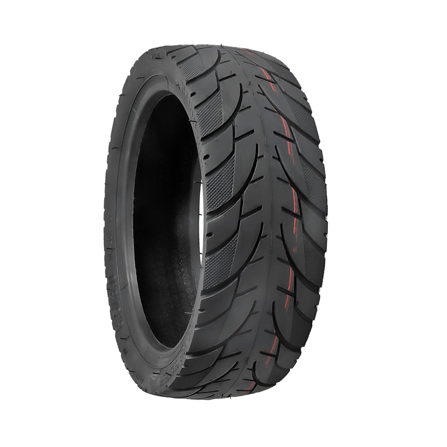 8 1/2 * 3 élargi Pneus Tubeless avec Valve pour Xiaomi M365 Pro Pro2 1S Lite Essential Scooter Trottinette Antidérapant Antidéflagrant Pièces modifiées 8,5 Pouce Pneu de rechange Pneu sous Vide