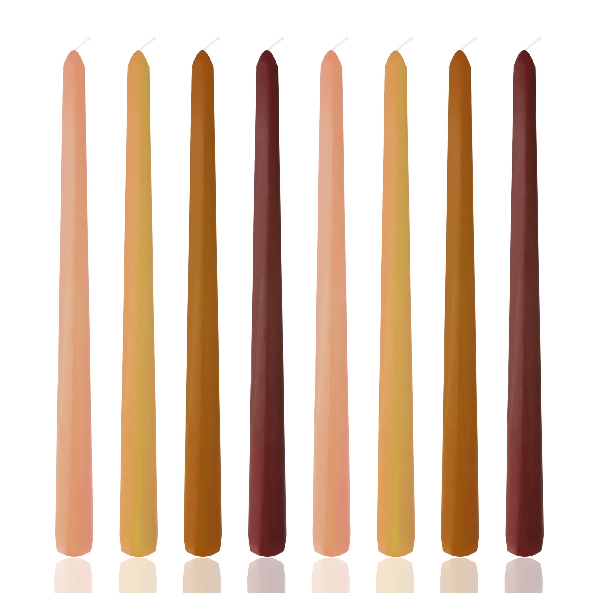 MajingChao 8 Pack Earth Colors Tapers