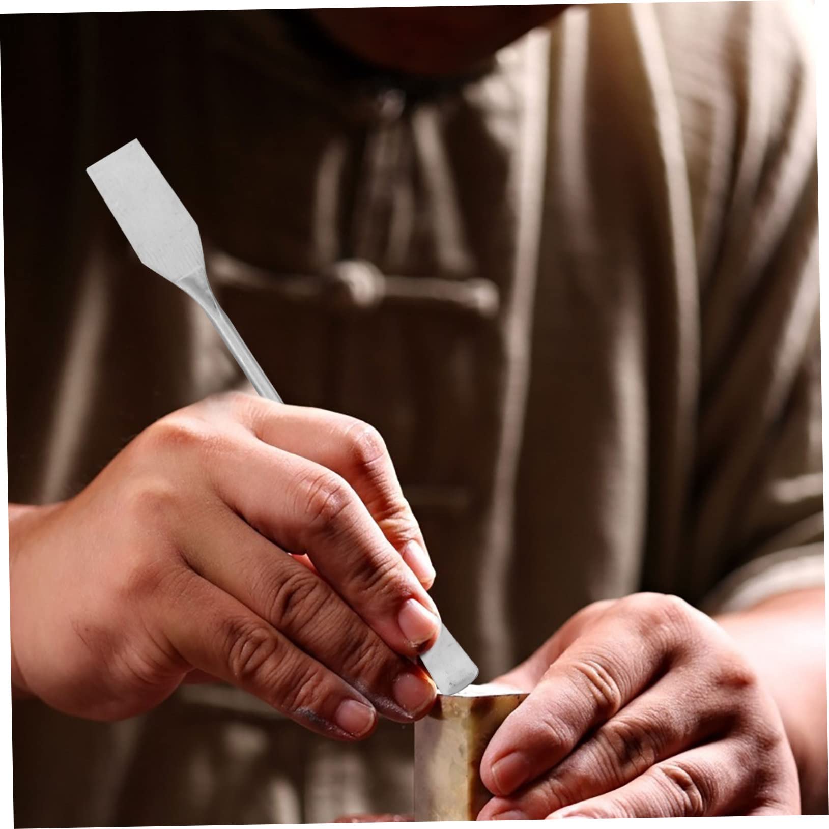 VILLCASE 15stücke Teiliges Set Edelstahl Schnitzwerkzeuge Für Präzises Töpfern Und Modellieren Langlebige Sculpting Tools Für Kreative Kunstprojekte