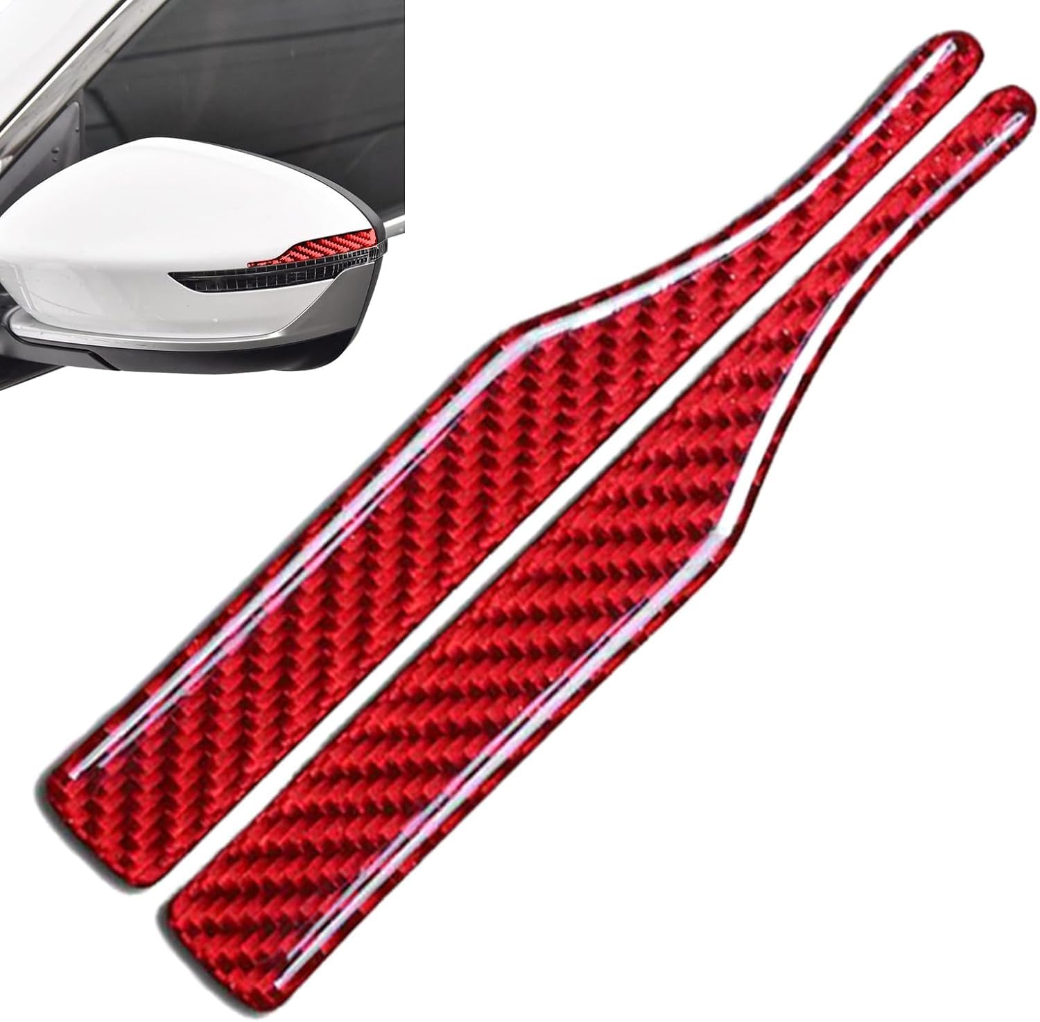 CTQZZR 2 Pcs Wing Mirror Protector for Citroen C3 (Bj. 2009-2017) -