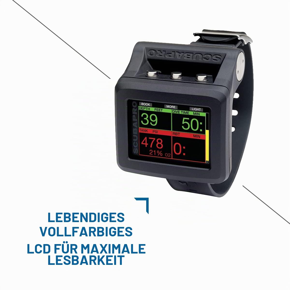 Scubapro Galileo G2 - Tauchcomputer mit LED-Sender