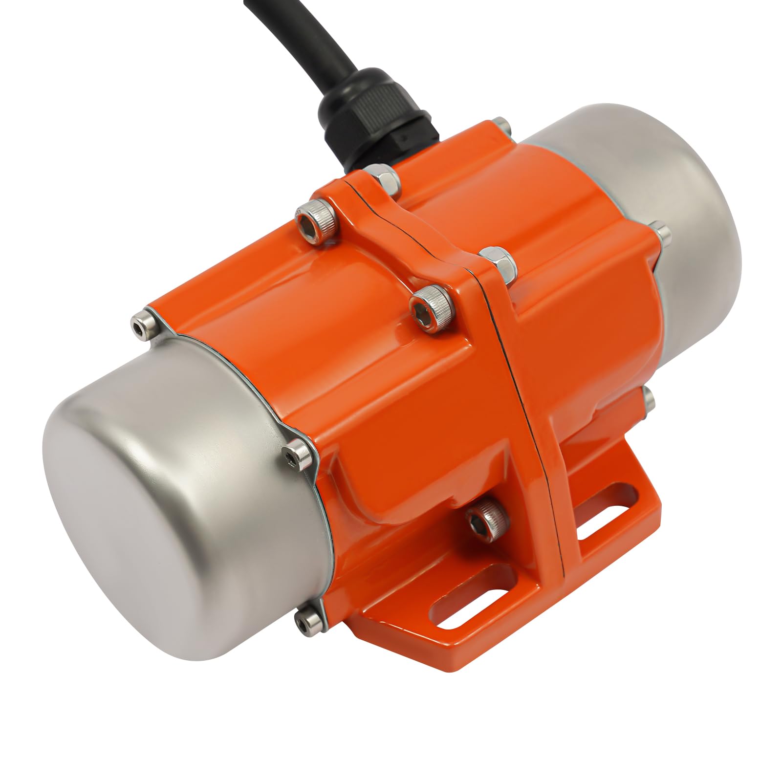 Moteur vibrant 220 V 100 W - Tamis vibrant réglable électrique - 1500 à 3000 tr/min IP65 - Force de vibration de 38 kg - Pour l'industrie, les systèmes de convoyeur, les machines à tamis