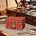 Nizirioo Cofre del tesoro de madera vintage con cerradura de combinación: joyero infantil Imagen de Nizirioo Cofre del tesoro de madera vintage con cerradura de combinación: joyero infantil