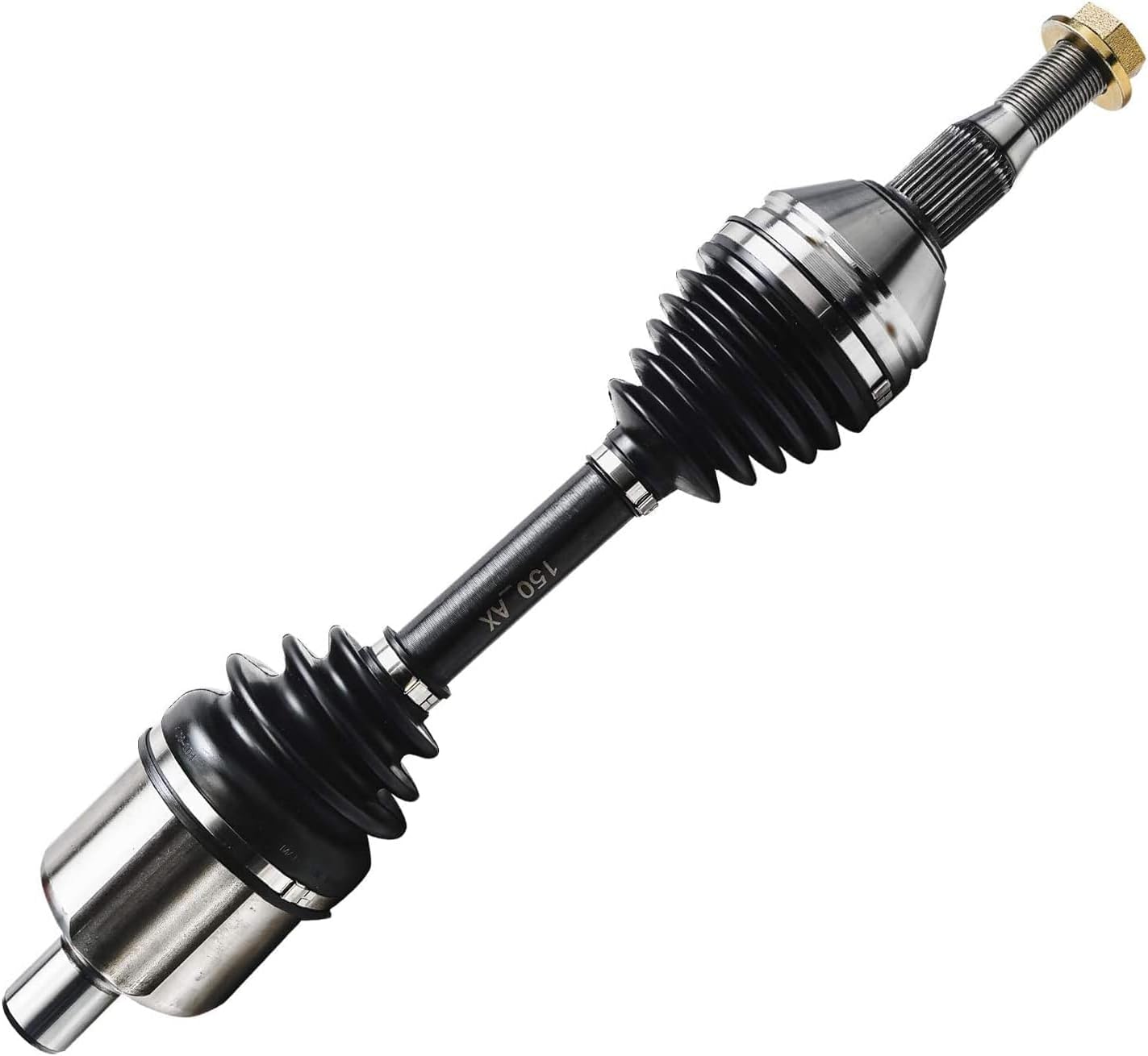 Detroit Axle - Front Left CV Axle Wheel Bearing Hub for Chevrolet Impala Monte Carlo LaCrosse Regal Lucerne Pontiac Grand Prix Bonneville, CV Axle Assembly Wheel Bearing and Hub Replacement