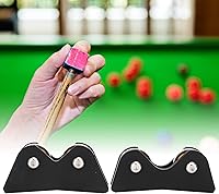 Vista 3 de Paquete de 2 comprobadores de rectitud de piscina y herramienta de reparación de tacos de billar, detector de rectitud de rodillo de billar