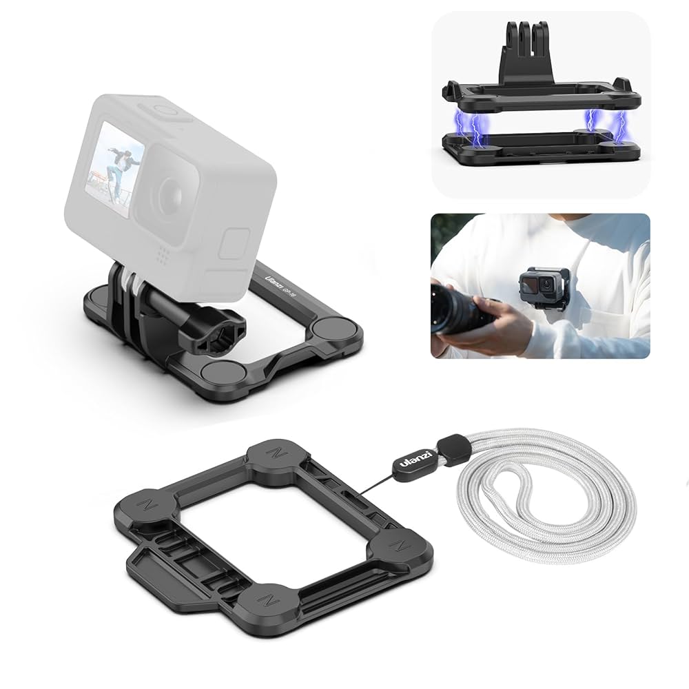 GoPro用 磁気マグネットマウント アクションカメラ Amazon | Ulanzi 磁気マグネットマウント GoPro用 GP-16