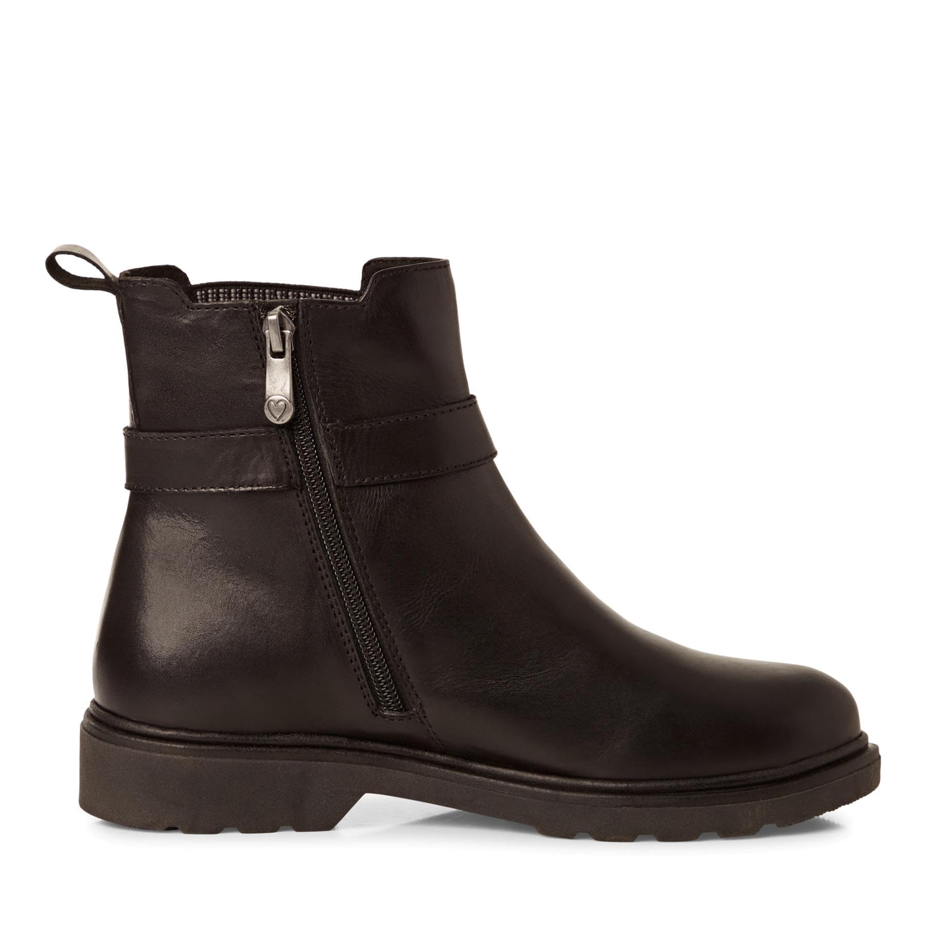MARCO TOZZI Chelsea Boots da Donna in Pelle con Fibbia