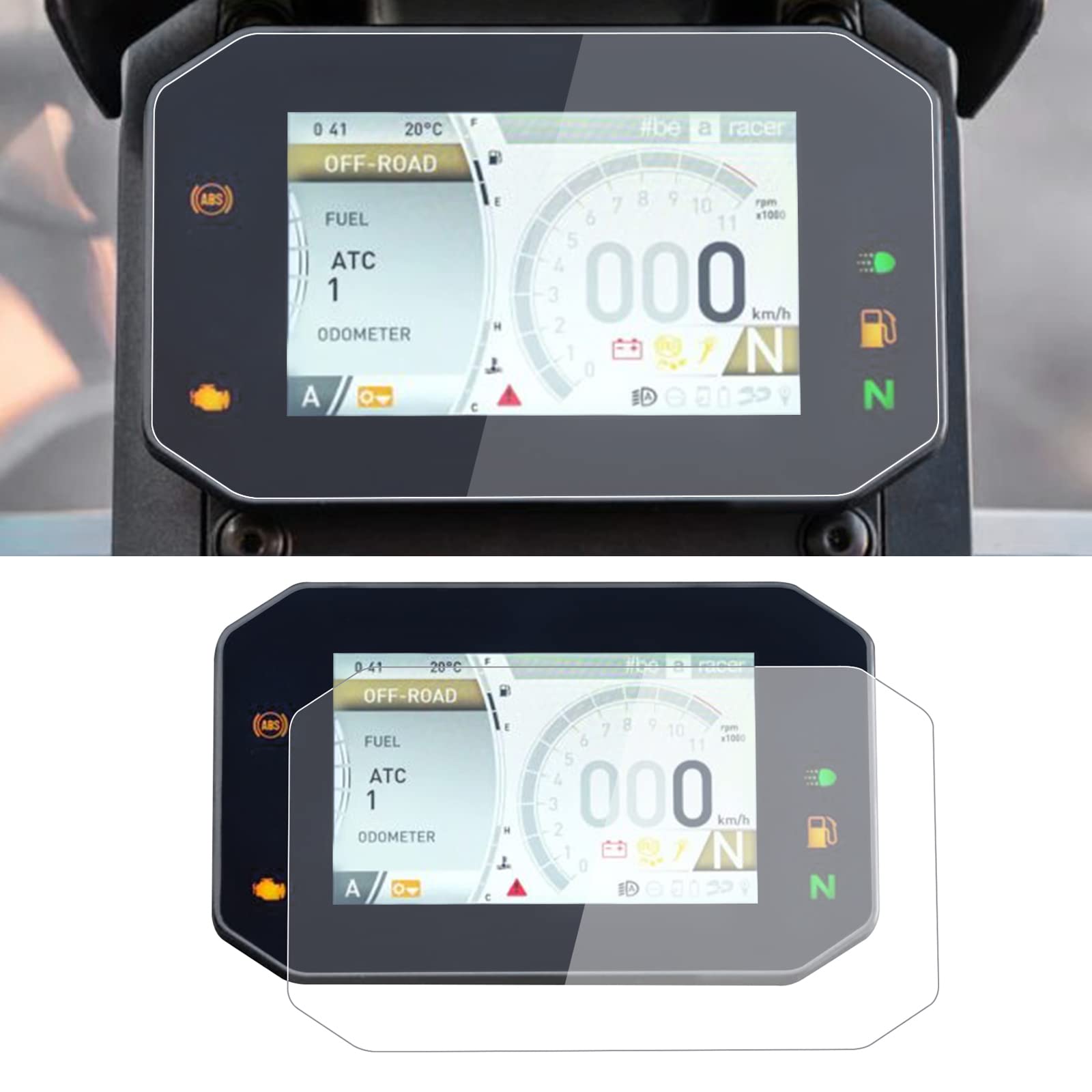 Screen Protector Instrument Film Motorcycle Scratch Cluster Dashboard Protection Replacement for Honda CB750 Hornet 2023-2025 CB1000R X-ADV 2021-2025 Forza 750 2021-2024 XL750 Transalp 2023-2025