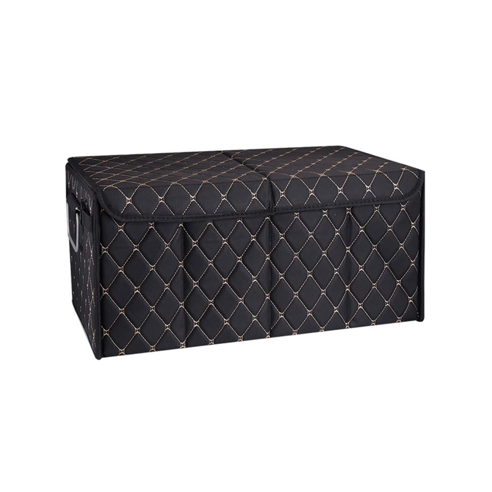 Dfrywdgsey B Multifunctional Foldable Car Trunk Storage Ox With Cover(B)