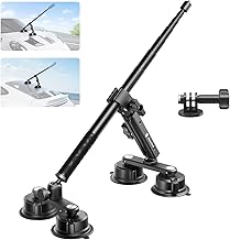 Four Suction Cup Car Mount Kit for Insta360 Car Mount Adjustable Double-Layer Suction Cup for Go pro Action Camera Mounts for insta360 X5 Accessories