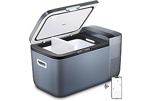 GO20 Dual Zone Portable Refrigerator with Secop Compressor for Outdoor, Home Use, and Driving