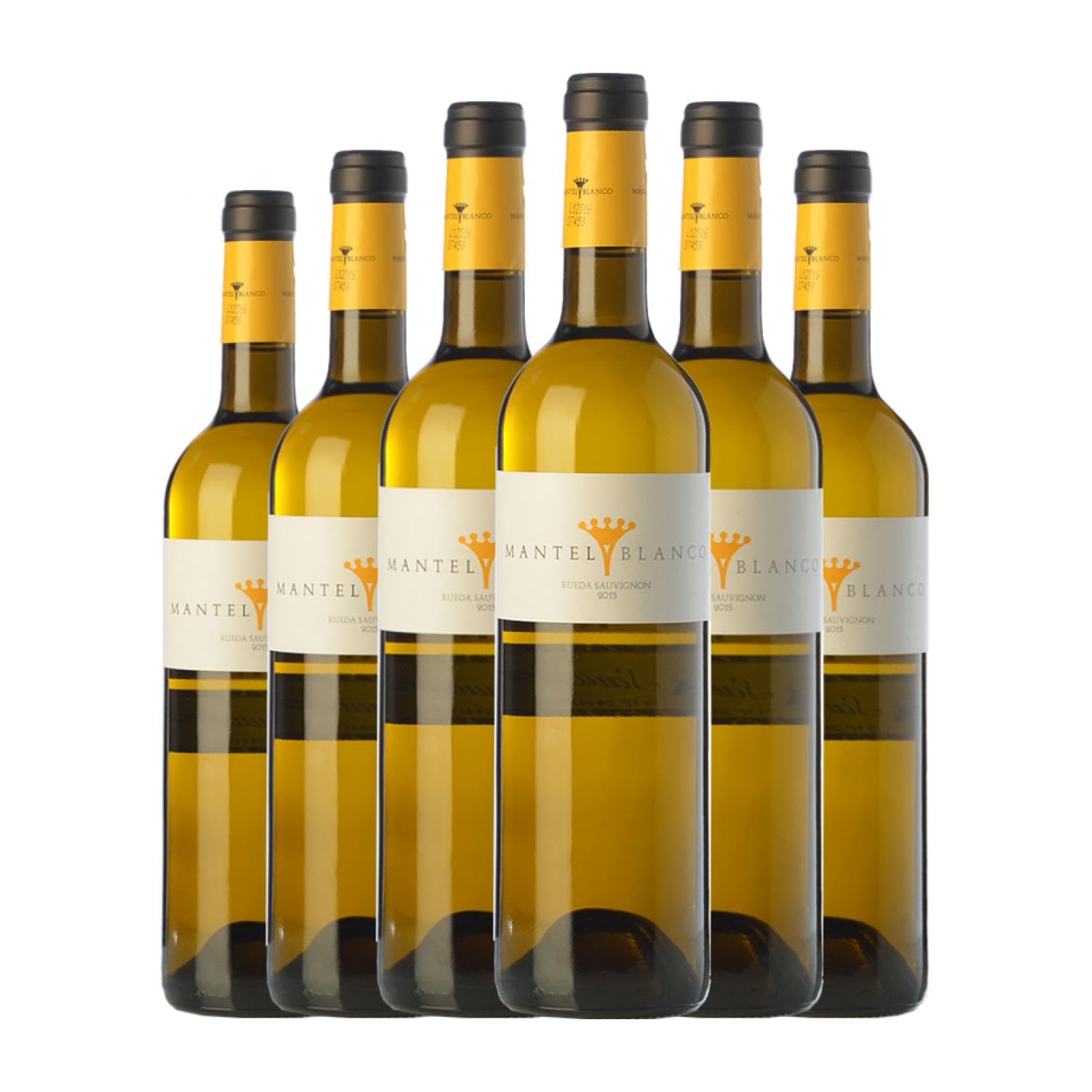 Álvarez y Díez Mantel Blanco Sauvignon Blanca Rueda 75 cl Vino blanco (Caja de 6 Botellas de 75 cl)