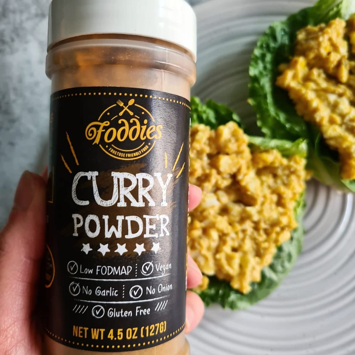 Foddies Curry Powder Low Fodmap Gluten Free No Onion No