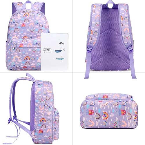 Miniatura 3 de Meisohua Mochila para niñas y escuelas primarias, mochila escolar para niños, bolsas escolares ligeras para niñas y niños