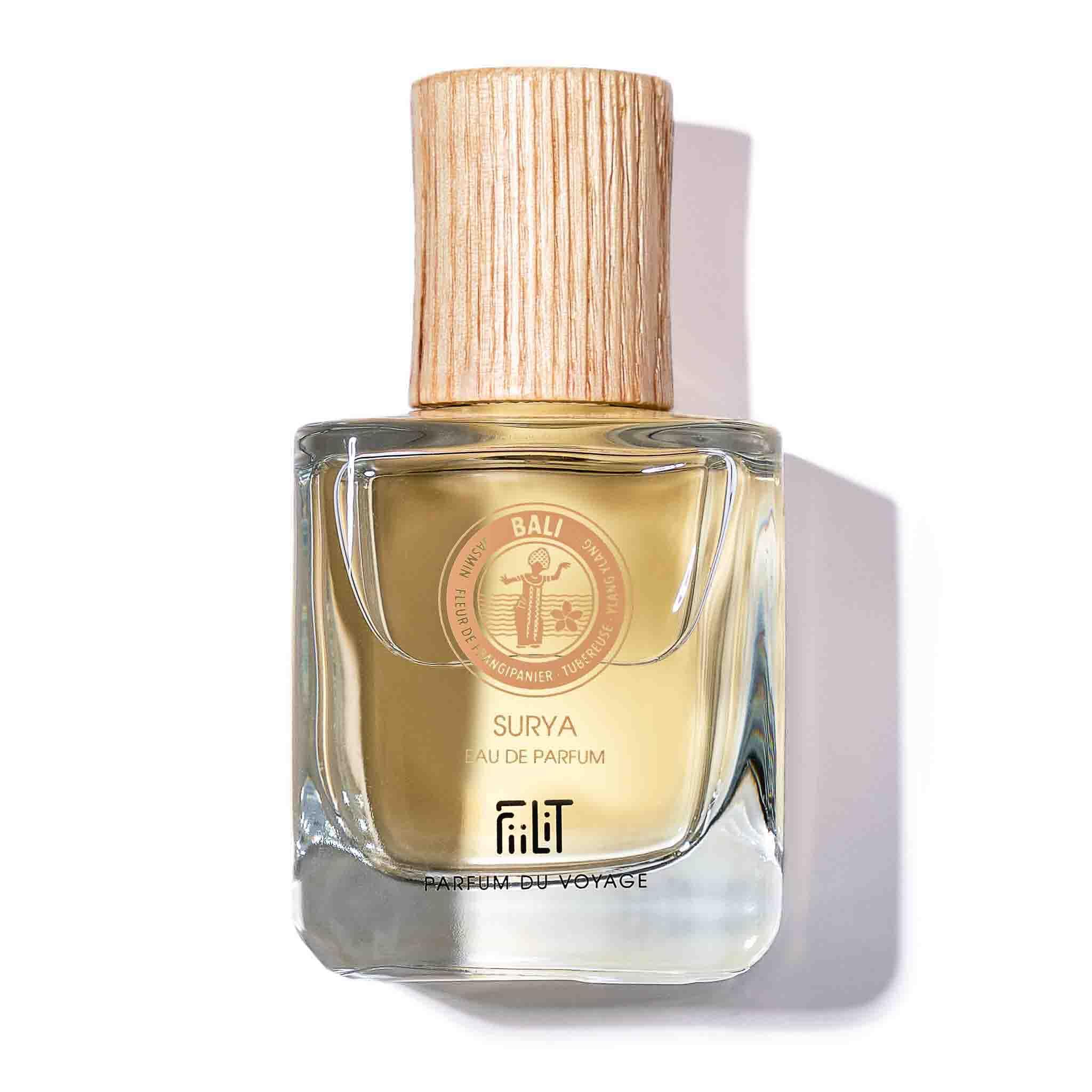 Eau de Parfum SURYA BALI - FiiLiT Parfum du Voyage - mixte - Spray Rechargeable - Floral Oriental