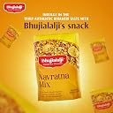 Bhujialalji Navratna Mixture (pack of 1) 1kg| All time favourite indian snacks/Namkeen | Ready to eat | Crsipy & Light snacks gallery image