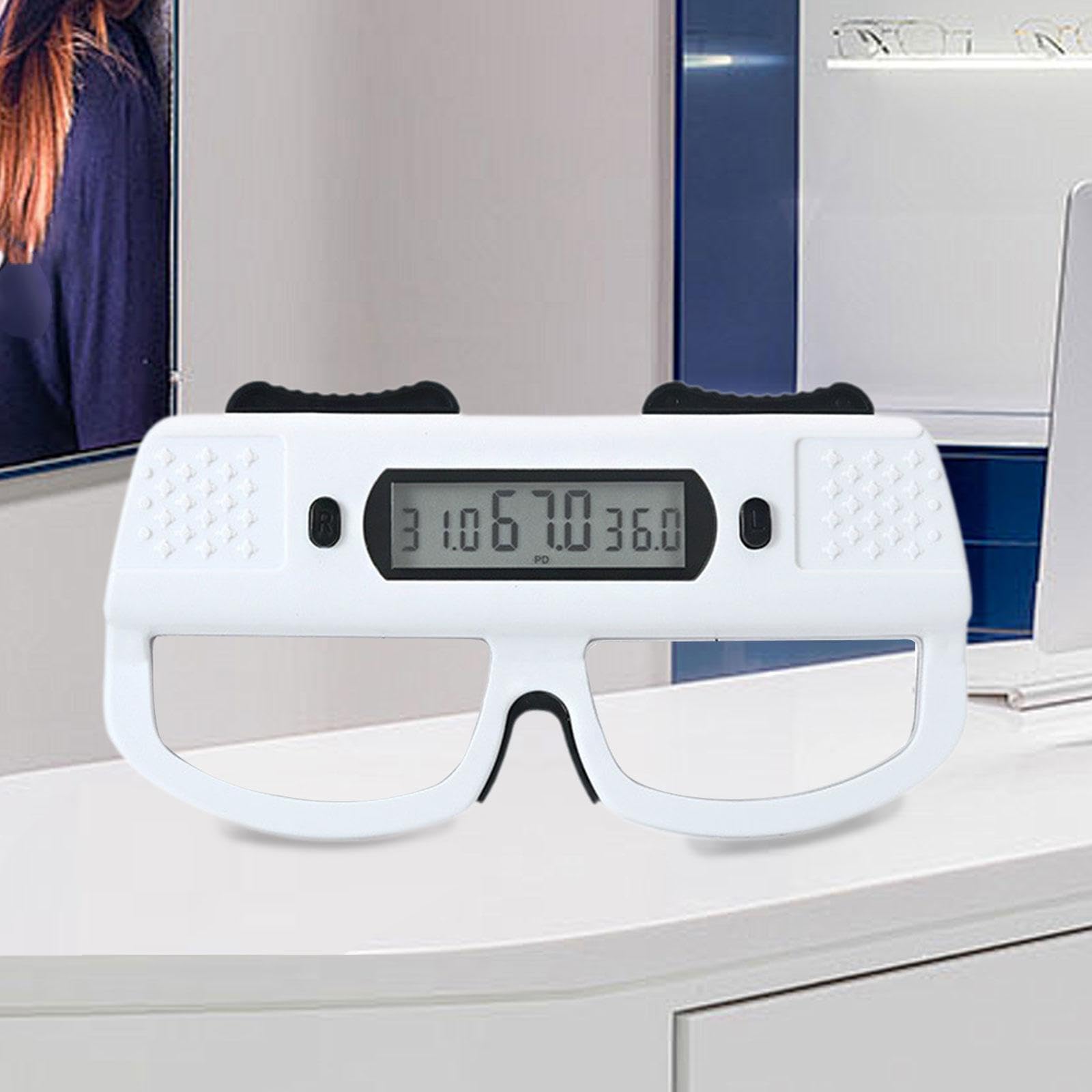 Misuratore di distanza pupillare digitale ottico PD righello con schermo LCD e funzione di memoria per strumento oftalmico occhio scala interpupillare distanza